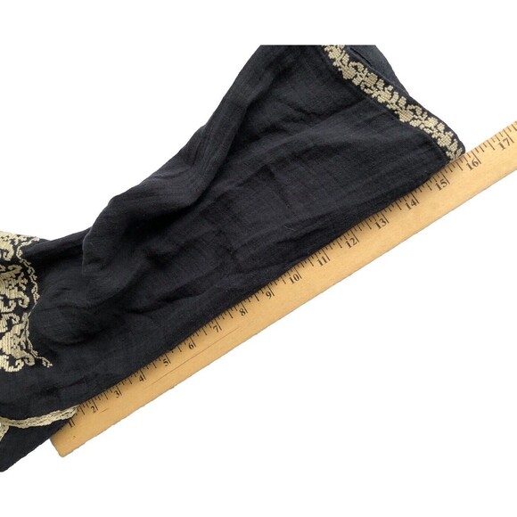 Isabel Marant Etoile Embroidered Boho Wide Sleeve Top Size 36 - Picture 10 of 10